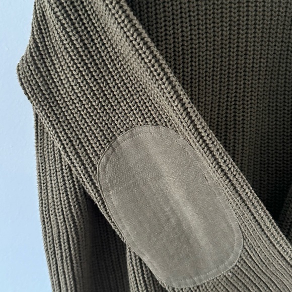 Vintage Y2K Polo Ralph Lauren Army Green Sweater, Size Medium - Picture 4 of 6